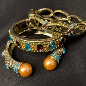 Heidi Daus Crystal Bracelet Set